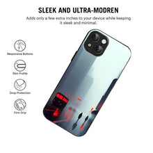 Bornstud City Skyline Mobile Cover for iPhone 15 Plus – Vibrant Elegance with Premium Protection - Bornstud