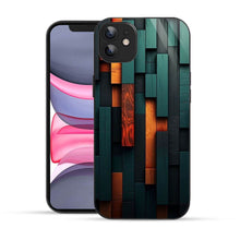 Elevate Your iPhone Experience with Bornstud's 2D Glass Printed Aesthetic Wooden design Mobile Back Cover - Bornstud
