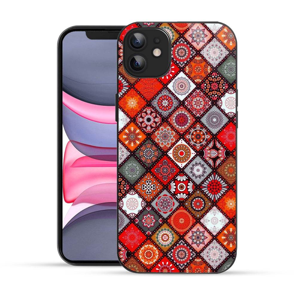Bornstud Mandala Tapestry Multicolor Mobile Cover for iPhone 11 – Vibrant Elegance with Premium Protection - Bornstud