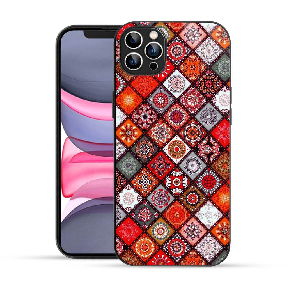 Bornstud Mandala Tapestry Multicolor Mobile Cover for iPhone 11 Pro – Vibrant Elegance with Premium Protection - Bornstud