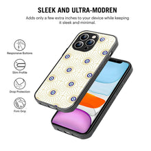 Bornstud Evil Eye Vector Art  Mobile Cover for iPhone 14 Pro – Vibrant Elegance with Premium Protection - Bornstud