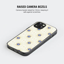 Bornstud Evil Eye Vector Art  Mobile Cover for iPhone 15 – Vibrant Elegance with Premium Protection - Bornstud