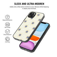 Bornstud Evil Eye Vector Art  Mobile Cover for iPhone 15 – Vibrant Elegance with Premium Protection - Bornstud