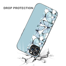 Bornstud Aesthetic Blue Butterfly Mobile Cover for iPhone 12 Pro – Vibrant Elegance with Premium Protection - Bornstud