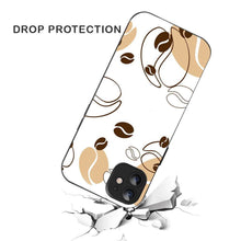 Bornstud Coffee Bean Doodle Mobile Cover for iPhone 12 – Vibrant Elegance with Premium Protection - Bornstud