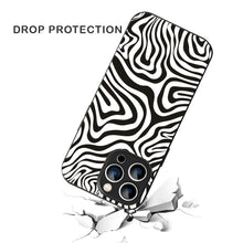 Bornstud Abstract Curve Seamless Pattern Mobile Cover for iPhone 15 Pro – Vibrant Elegance with Premium Protection - Bornstud