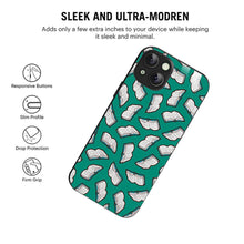 Bornstud Aesthetic Books Seamless Pattern Mobile Cover for iPhone 14 Plus – Vibrant Elegance with Premium Protection - Bornstud