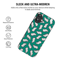 Bornstud Aesthetic Books Seamless Pattern Mobile Cover for iPhone 16 Plus – Vibrant Elegance with Premium Protection - Bornstud