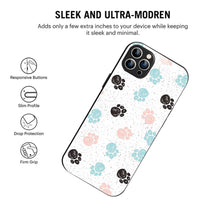 Bornstud Dog Paw Prints Mobile Cover for iPhone 11 Pro – Vibrant Elegance with Premium Protection - Bornstud