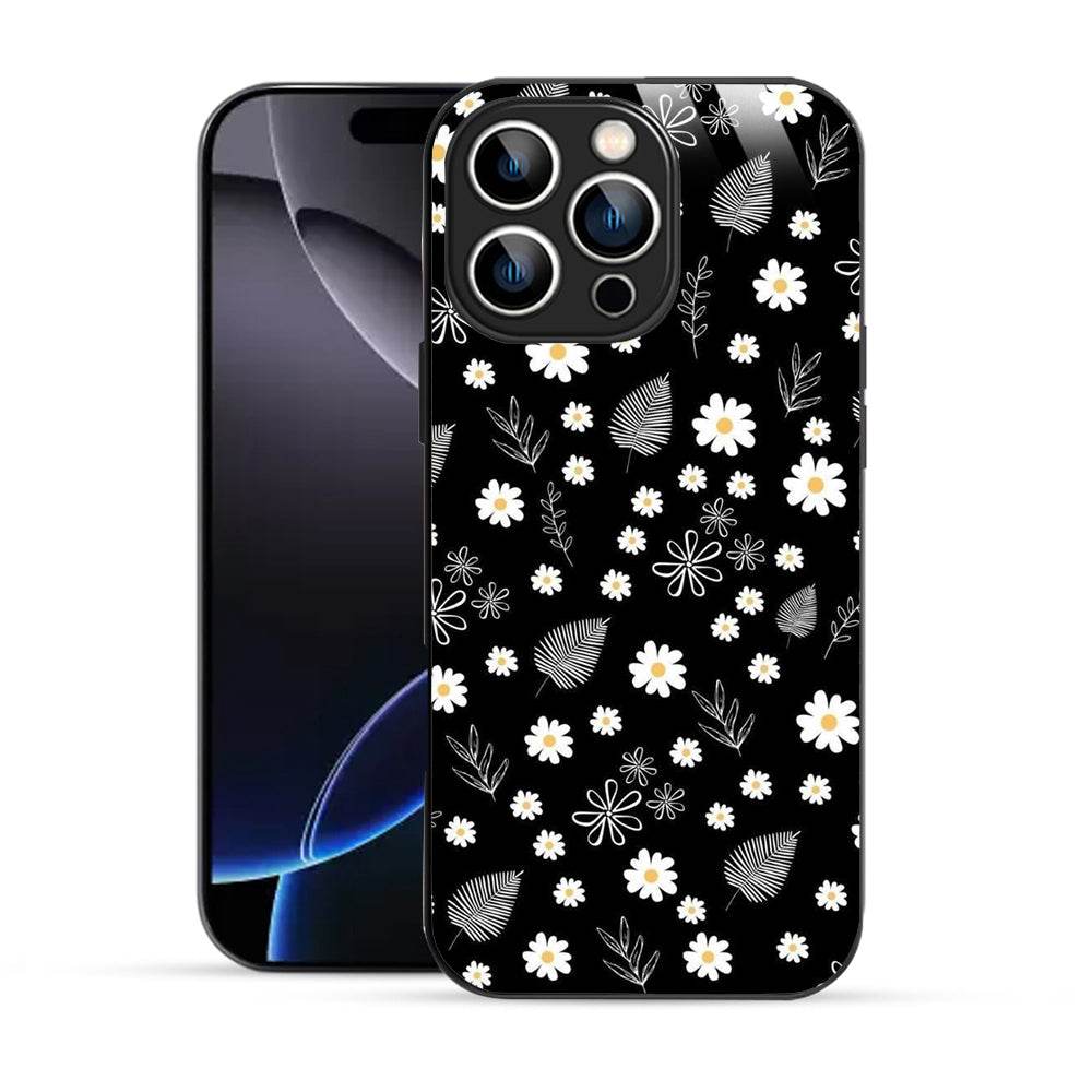 Bornstud Flowers and Tropical Leaves Mobile Cover for iPhone 16 Pro – Vibrant Elegance with Premium Protection - Bornstud