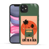 Elevate Your iPhone Experience with Bornstud's 2D Glass Printed Choice: Life is a Sea Mobile Back Cover - Bornstud