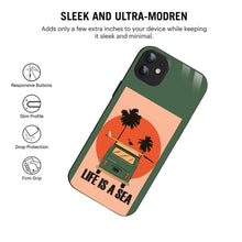Anime Lovers Choice: Life is a Sea iPhone 11 Mobile Cover by Bornstud - Bornstud