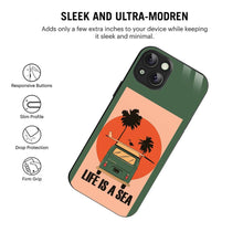Anime Lovers Choice: Life is a Sea iPhone 14 Mobile Cover by Bornstud - Bornstud