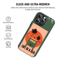Anime Lovers Choice: Life is a Sea iPhone 14 Pro Mobile Cover by Bornstud - Bornstud