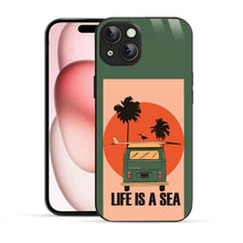 Elevate Your iPhone Experience with Bornstud's 2D Glass Printed Choice: Life is a Sea Mobile Back Cover - Bornstud
