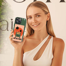 Elevate Your iPhone Experience with Bornstud's 2D Glass Printed Choice: Life is a Sea Mobile Back Cover - Bornstud