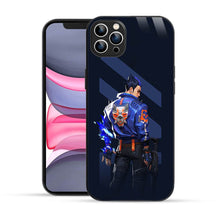 Bornstud 2D Glass Anime Valorant Design iPhone Back Cover – Elegant & Protective - Bornstud
