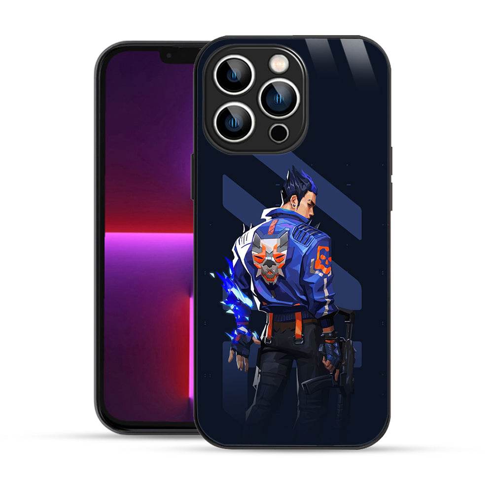 Anime Character Valorant-Inspired Design with Premium Protection | iPhone 13 Pro Max Mobile Cover by Bornstud - Bornstud