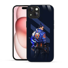 Bornstud 2D Glass Anime Valorant Design iPhone Back Cover – Elegant & Protective - Bornstud