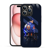 Bornstud 2D Glass Anime Valorant Design iPhone Back Cover – Elegant & Protective - Bornstud