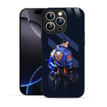 Bornstud 2D Glass Anime Valorant Design iPhone Back Cover – Elegant & Protective - Bornstud