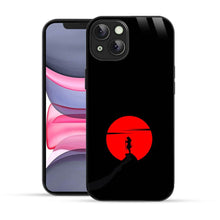 Elevate Your iPhone Experience with Bornstud's 2D Glass Printed Anime Samurai Mobile Back Cover - Bornstud