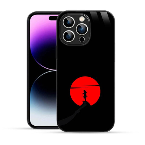 Honor the Samurai: Bornstud Anime iPhone 14 Pro Mobile Back Cover - Bornstud