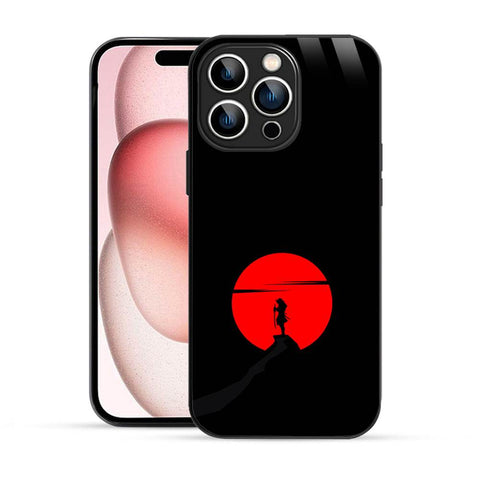 Honor the Samurai: Bornstud Anime iPhone 15 Pro Mobile Back Cover - Bornstud