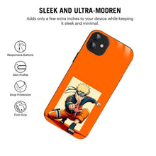Naruto-Themed Bornstud Anime Back Cover for iPhone 12 Pro Max Mobile Back Cover – Stylish & Shockproof - Bornstud