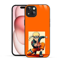 Naruto-Themed Bornstud Anime Back Cover for iPhone 15 Mobile Back Cover – Stylish & Shockproof - Bornstud