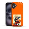 Naruto-Themed Bornstud Anime Back Cover for iPhone 16 Pro Mobile Back Cover – Stylish & Shockproof - Bornstud