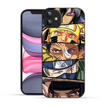 Bornstud 2D Glass Anime Character Naruto Design iPhone Back Cover – Elegant & Protective - Bornstud