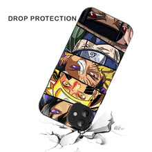 Bornstud 2D Glass Anime Character Naruto Design iPhone Back Cover – Elegant & Protective - Bornstud