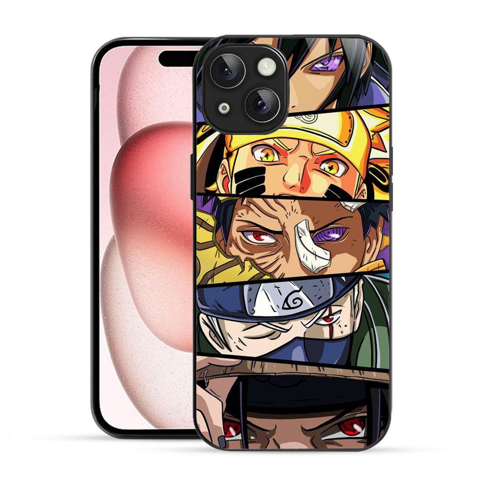 Anime Character Naruto iPhone 15 Plus Mobile Cover - Shockproof and Stylish by Bornstud - Bornstud