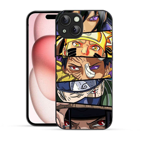 Anime Character Naruto iPhone 15 Plus Mobile Cover - Shockproof and Stylish by Bornstud - Bornstud