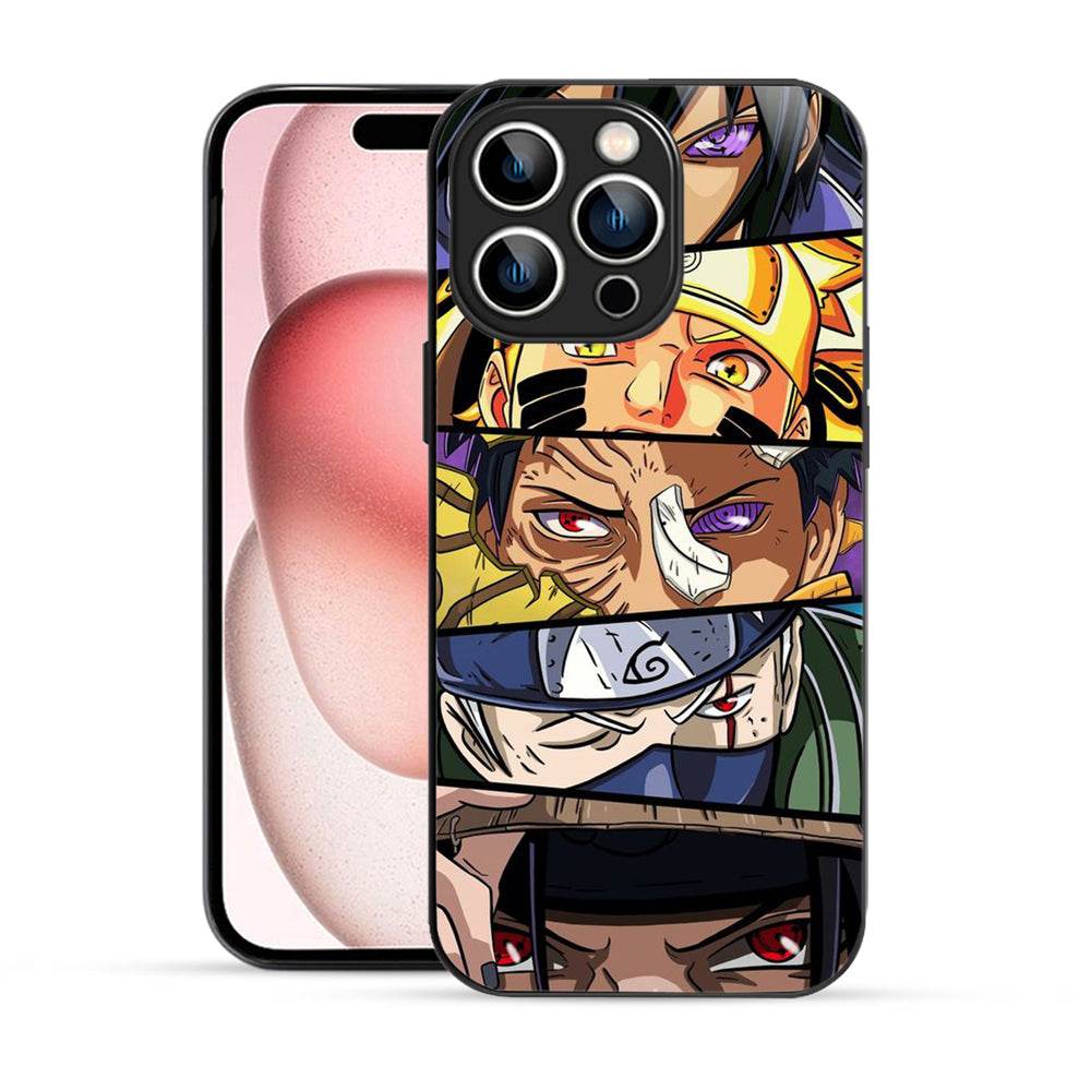 Anime Character Naruto iPhone 15 Pro Max Mobile Cover - Shockproof and Stylish by Bornstud - Bornstud