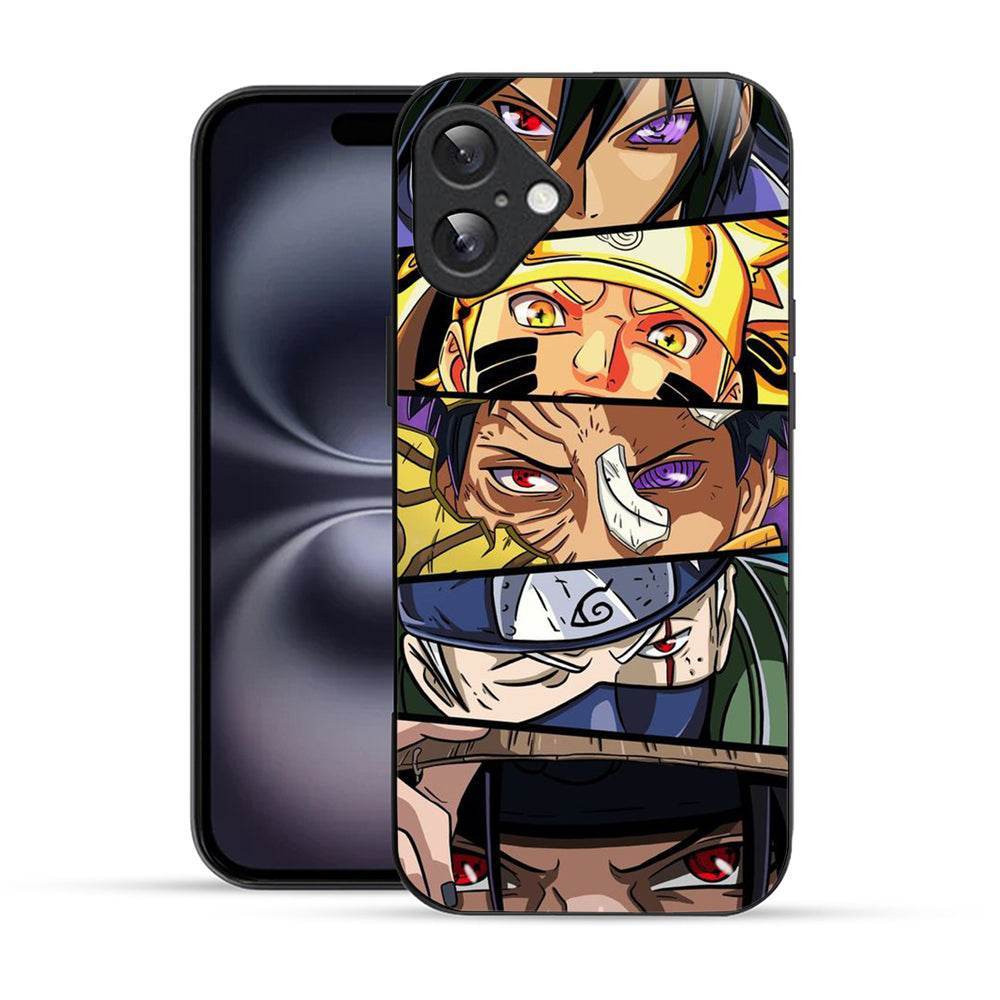 Anime Character Naruto iPhone 16 plus Mobile Cover - Shockproof and Stylish by Bornstud - Bornstud
