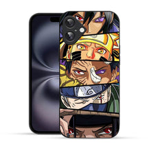 Bornstud 2D Glass Anime Character Naruto Design iPhone Back Cover – Elegant & Protective - Bornstud