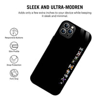 Elevate Your iPhone Experience with Bornstud's 2D Glass Printed Anime One Piece Mobile Back Cover - Bornstud
