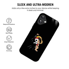 MONKEY-D-LUFFY One Piece iPhone 16 Plus Mobile Cover - Shockproof and Stylish by Bornstud - Bornstud