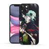 Elevate Your iPhone Experience with Bornstud's 2D Glass Printed Anime Shino Asada Mobile Back Cover - Bornstud