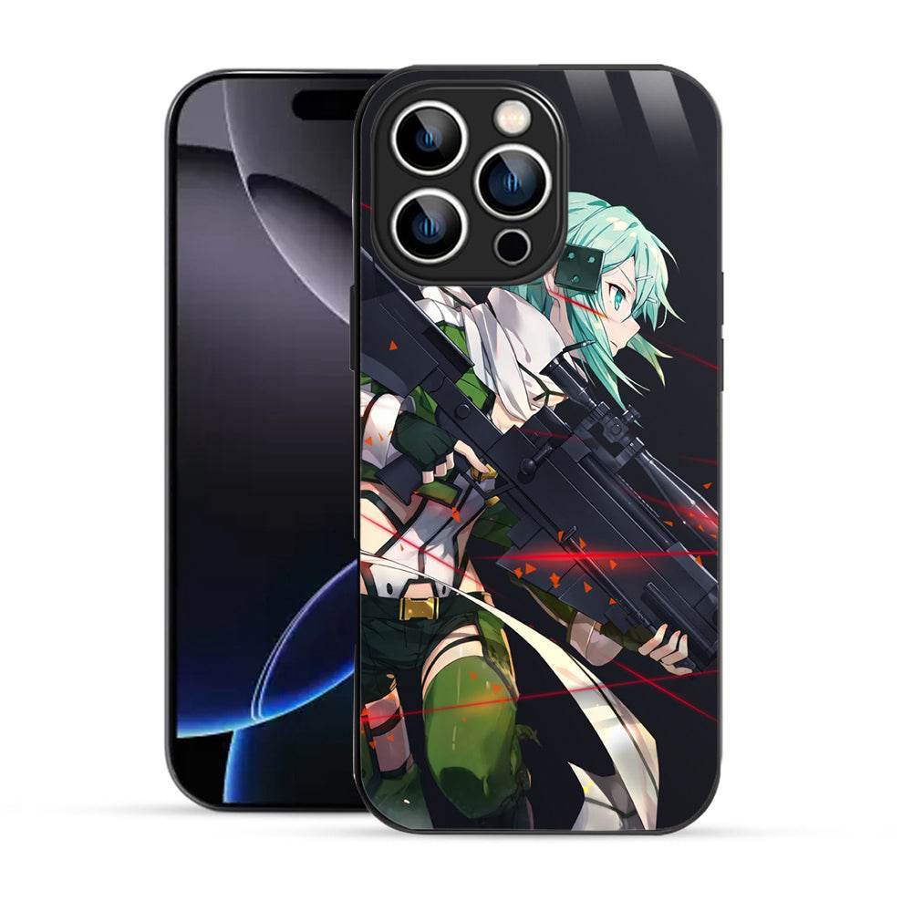 Anime Shino Asada iPhone 16 Pro Max Mobile Cover - Shockproof and Stylish by Bornstud - Bornstud
