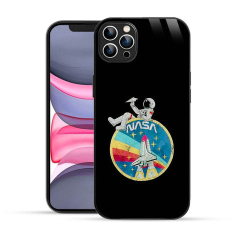 Bornstud NASA Astronauts Mobile Cover for iPhone 12 Pro Max – Explore the Cosmos with Premium Protection - Bornstud