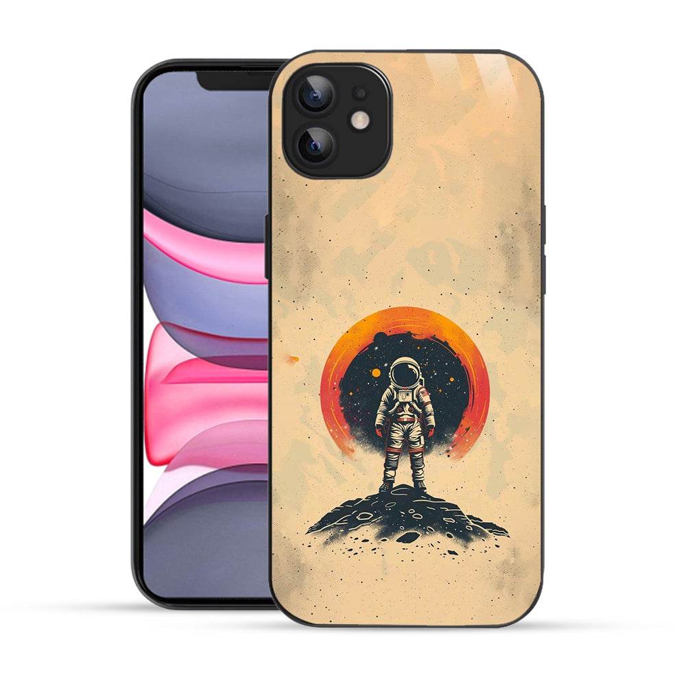 Bornstud Space Astronauts Mobile Cover for iPhone 11 – Explore the Cosmos with Premium Protection - Bornstud
