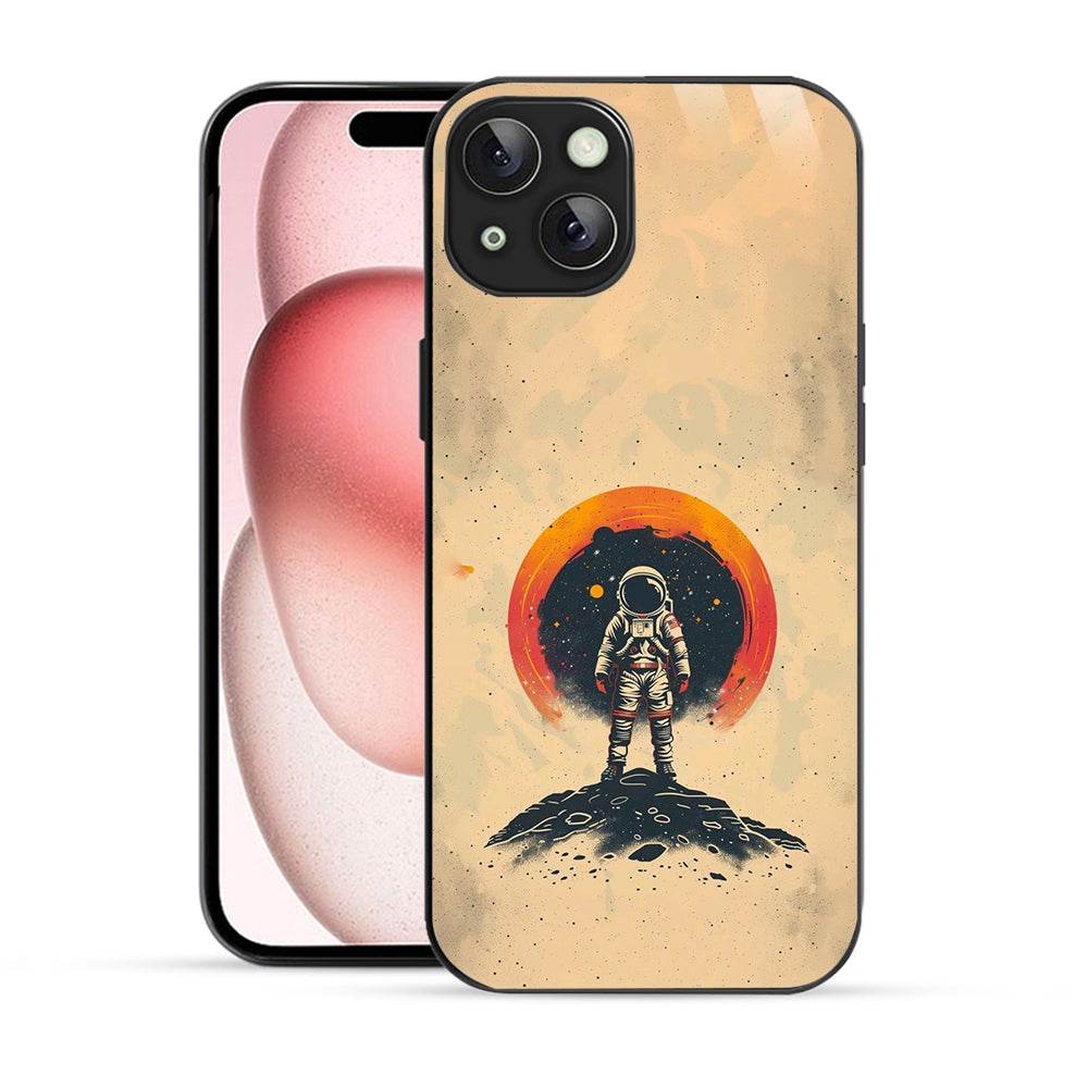 Bornstud Space Astronauts Mobile Cover for iPhone 15 – Explore the Cosmos with Premium Protection - Bornstud