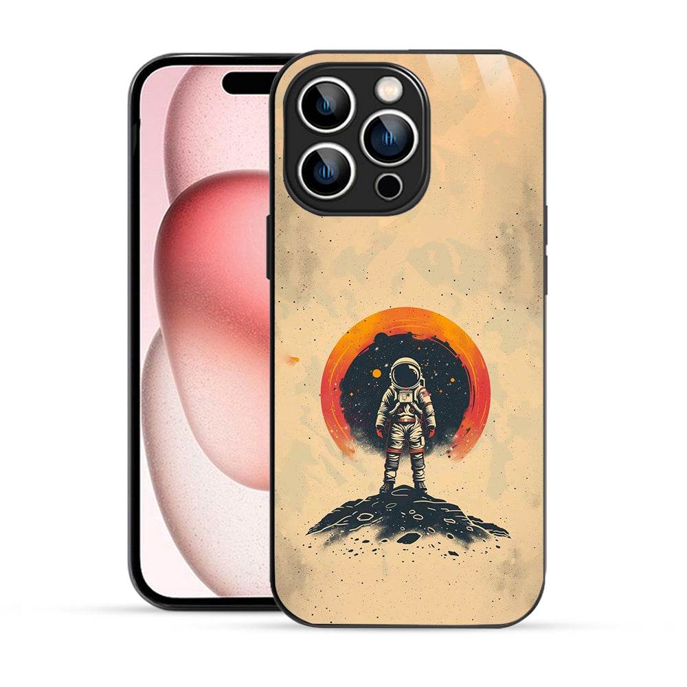 Bornstud Space Astronauts Mobile Cover for iPhone 15 Pro Max – Explore the Cosmos with Premium Protection - Bornstud