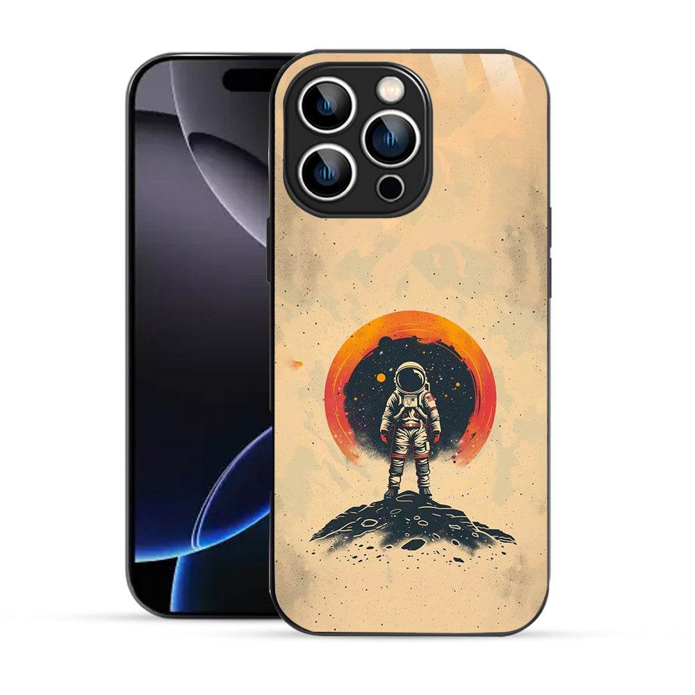 Bornstud Space Astronauts Mobile Cover for iPhone 16 Pro – Explore the Cosmos with Premium Protection - Bornstud