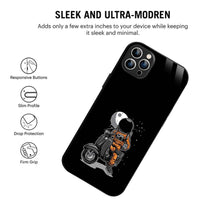 Bornstud Astronauts Scooter Mobile Cover for iPhone 12 Pro Max– Cosmic Style with Premium Protection - Bornstud