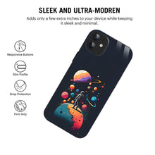 Bornstud Astronauts Galaxy Mobile Cover for iPhone 11 – Explore the Cosmos with Premium Protection - Bornstud