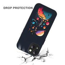 Bornstud Astronauts Galaxy Mobile Cover for iPhone 14 – Explore the Cosmos with Premium Protection - Bornstud